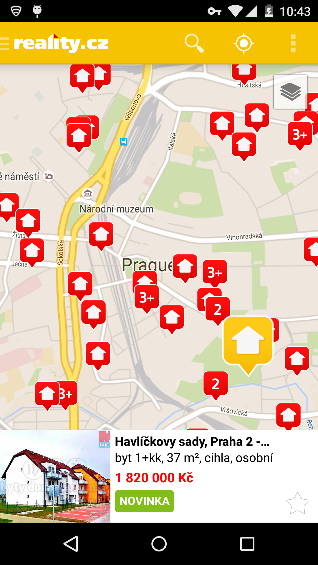 Reality.cz App Screenshot 1